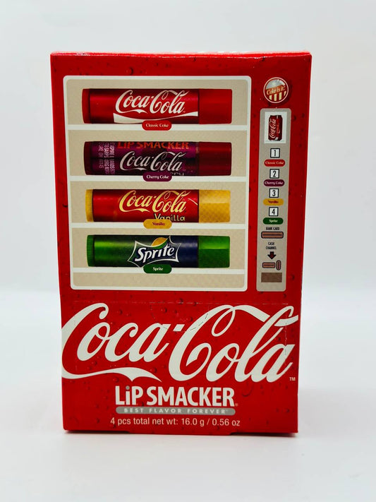 Coca cola lip smacker set