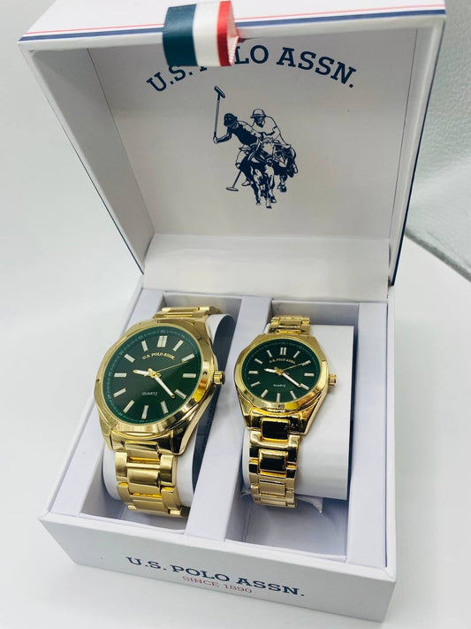 U.S. Polo Assn watch set