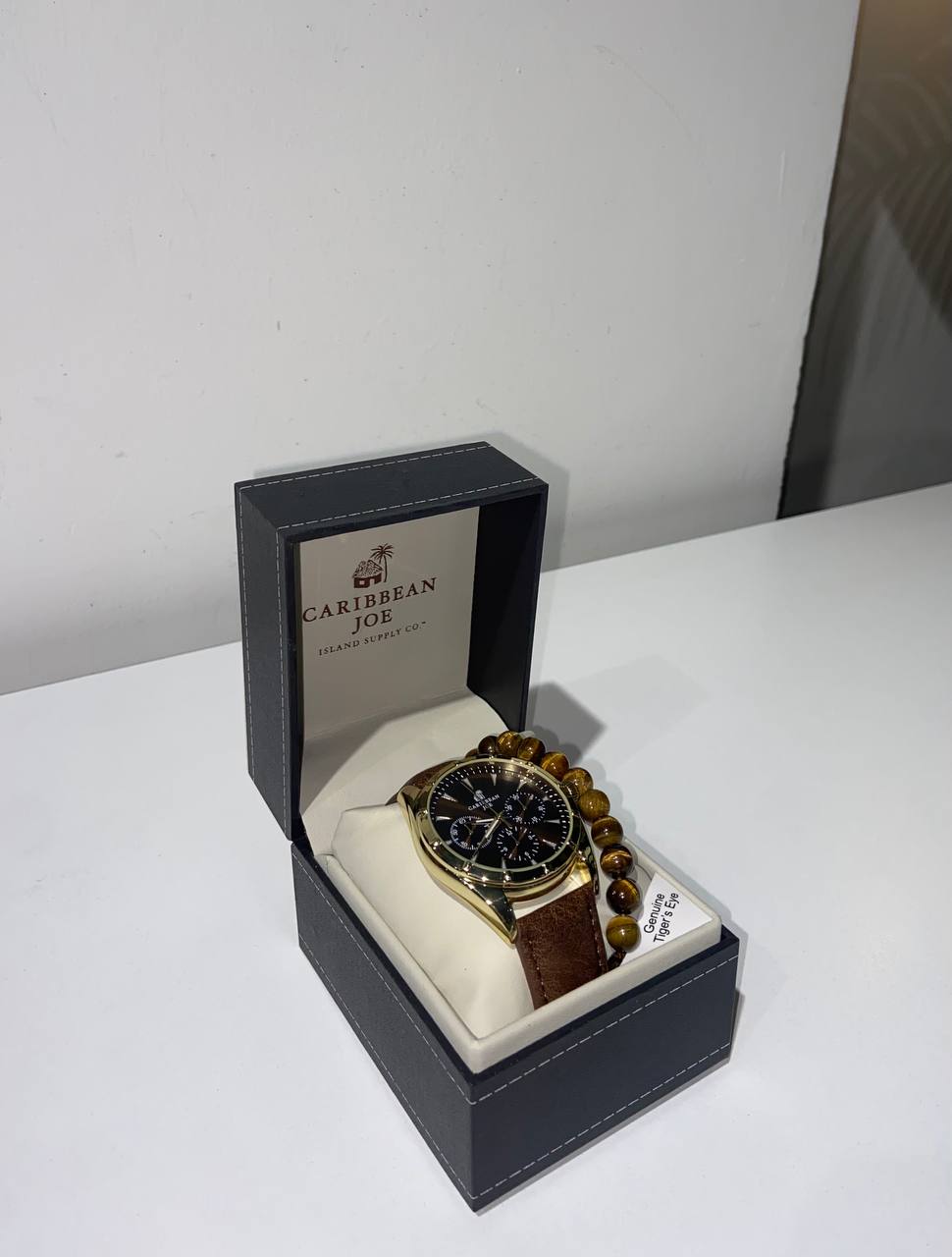 Caribbean joe watch & bracelet set