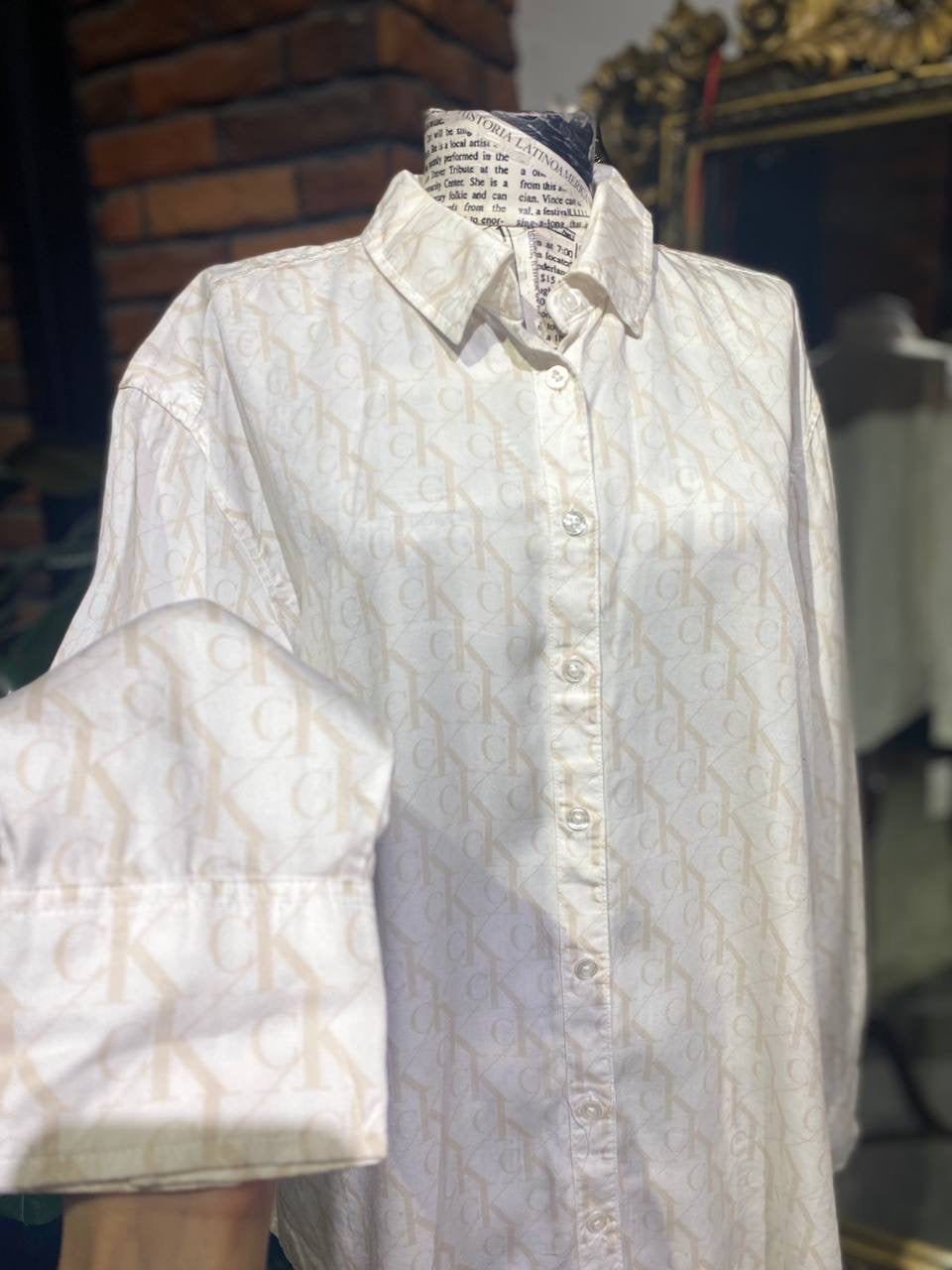 Calvin Klein blouse size large