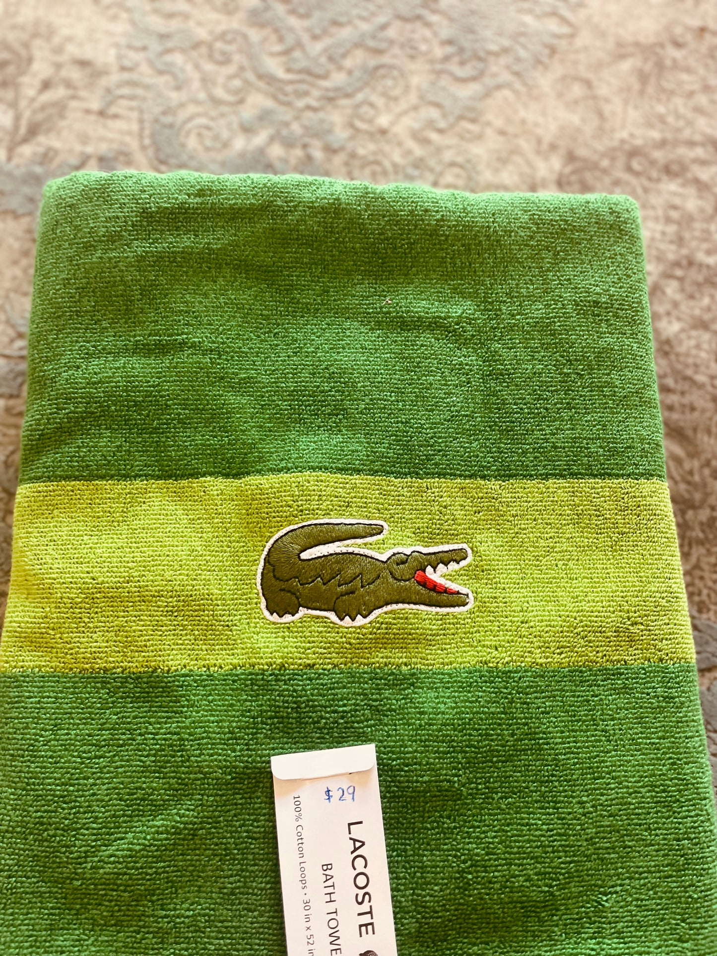 Lacoste  towel