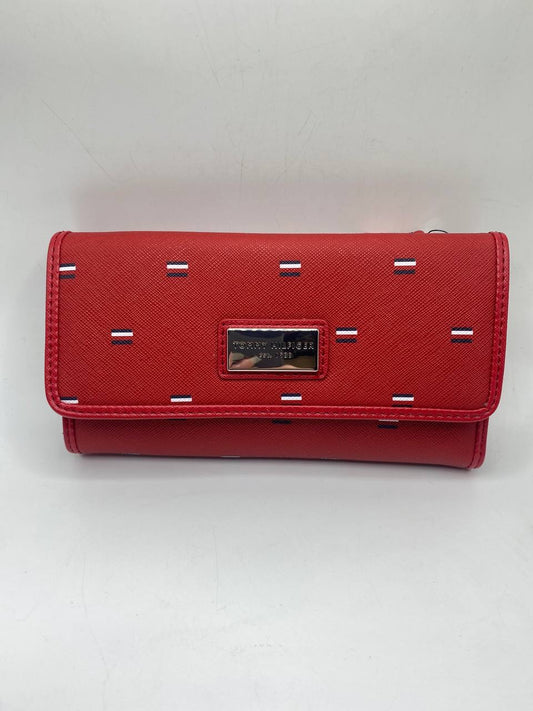 Tommy Hilfiger red wallet