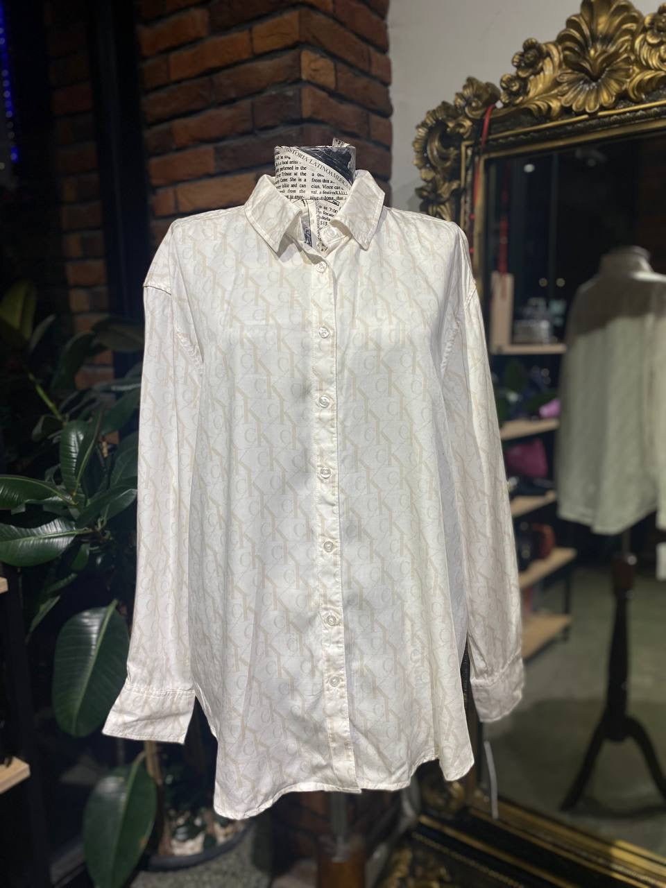 Calvin Klein blouse size large