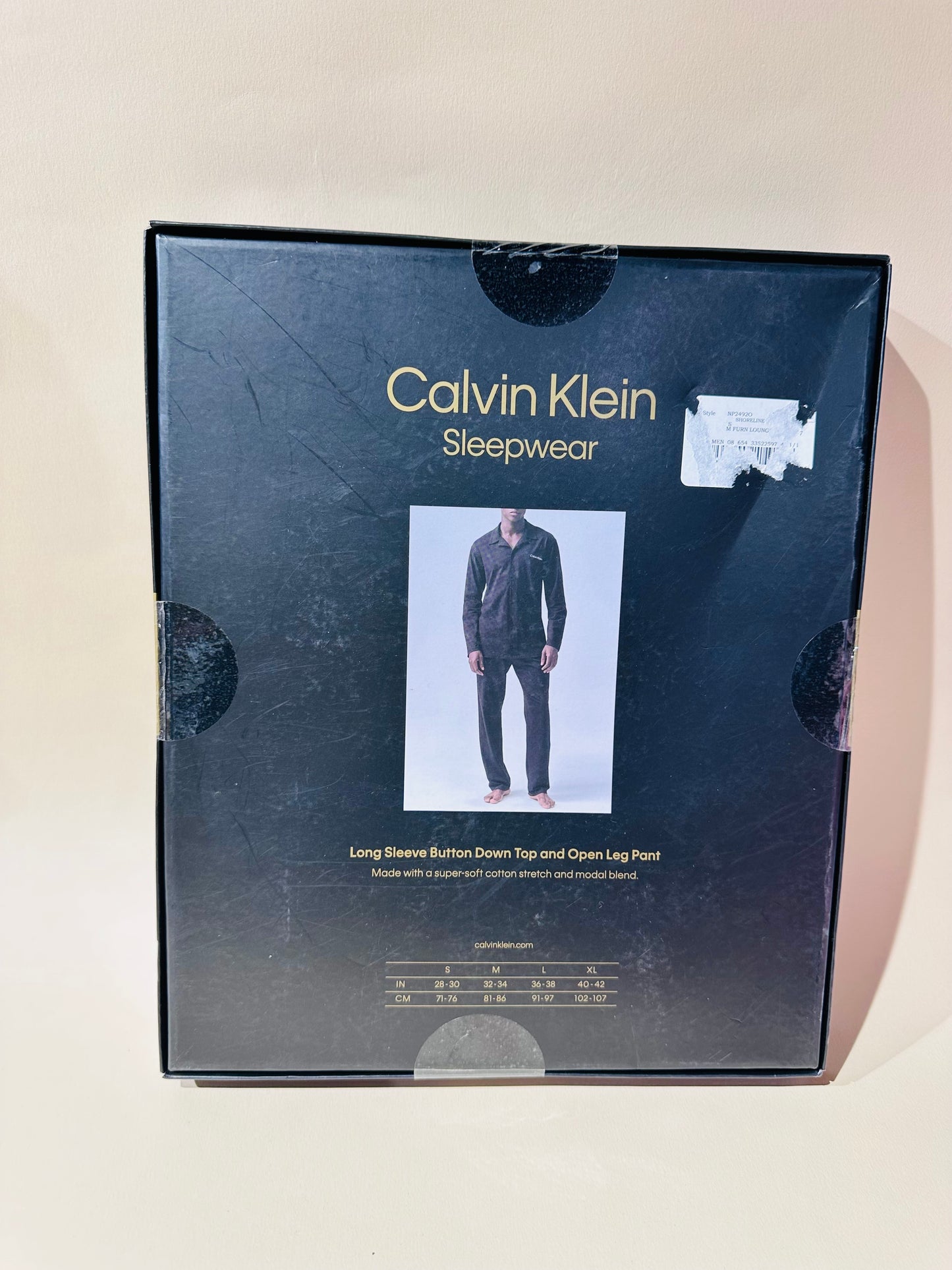 Calvin Klein pajama set size small