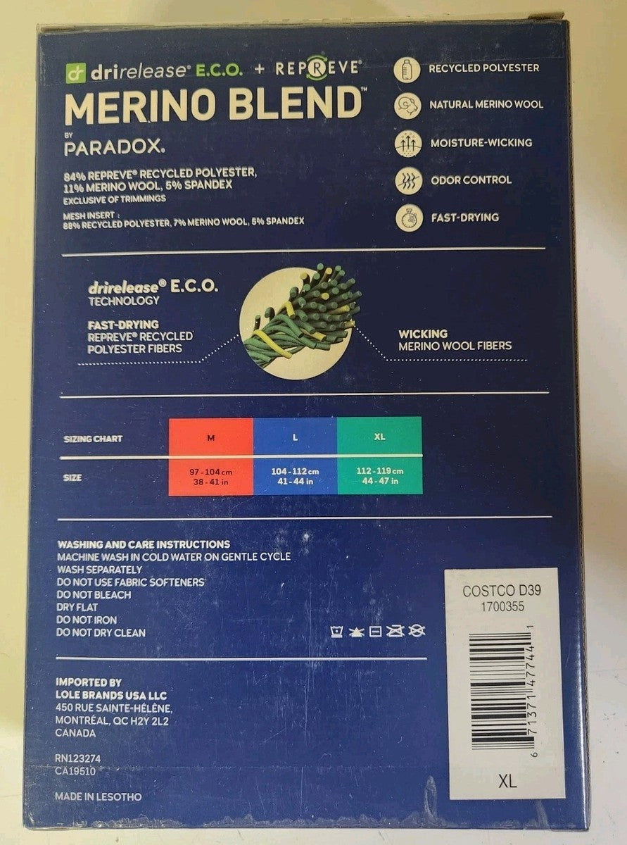 Paradox men's performance base layer top