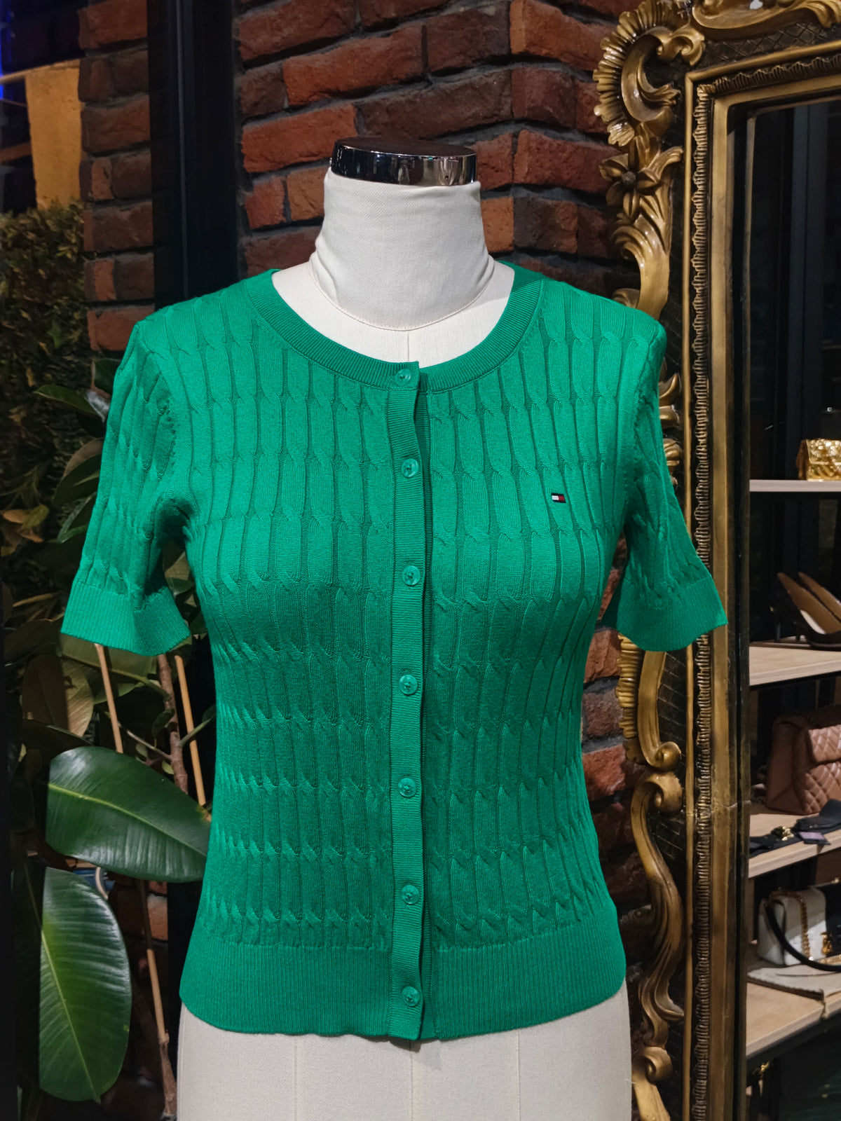 Tommy Hilfiger Short Sleeve Cardigan size Xsmall