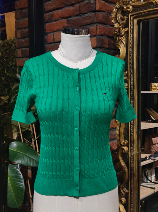 Tommy Hilfiger Short Sleeve Cardigan size Xsmall