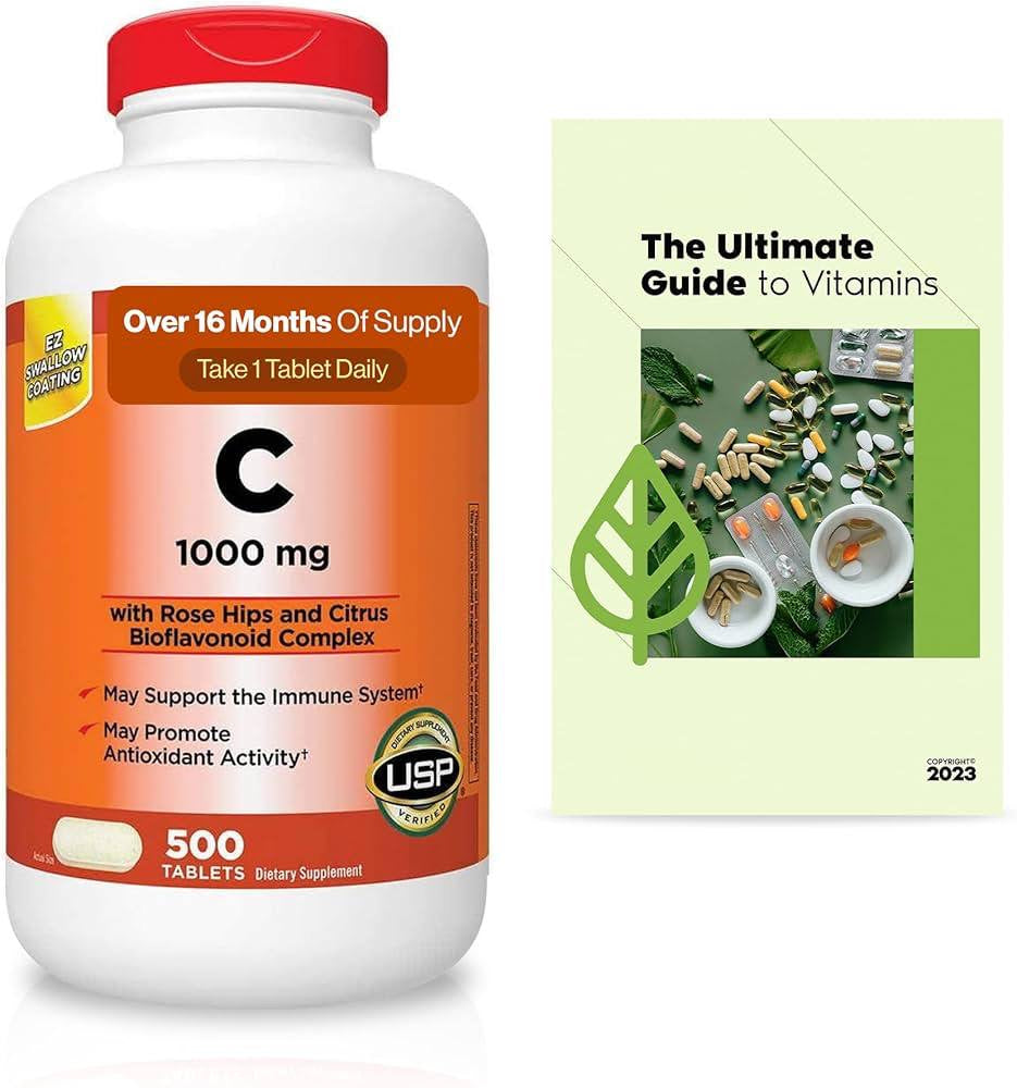 Kirkland vitamin c 1000 mg 
500 tablets