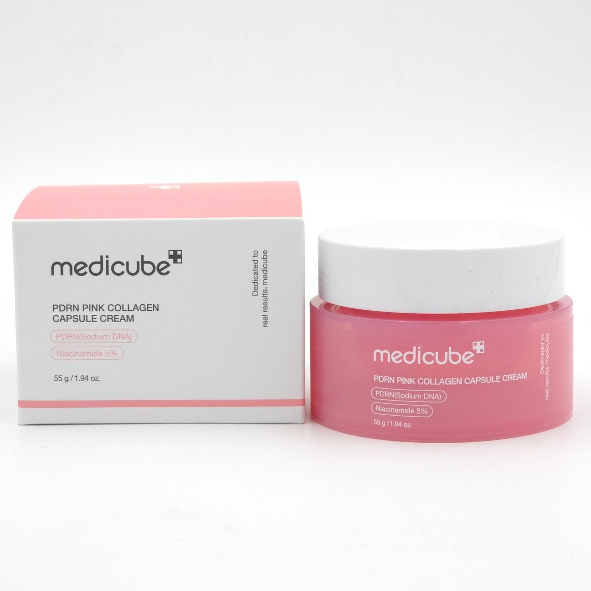 Medicube PDRN Pink Collagen Capsule Cream is a lightweight yet intensive hydrating cream that targets dull, uneven skin tone while restoring radiance and elasticity