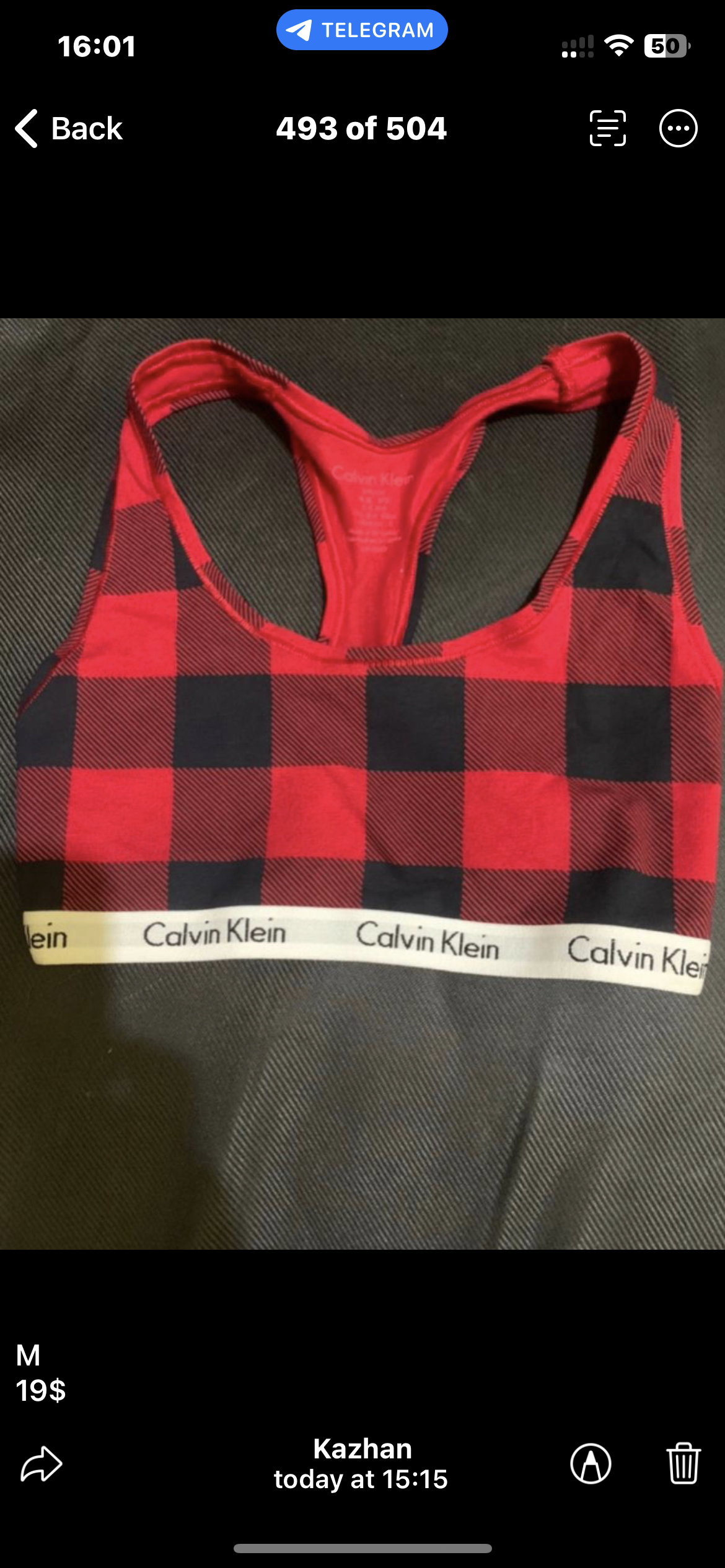 Calvin Klein bra