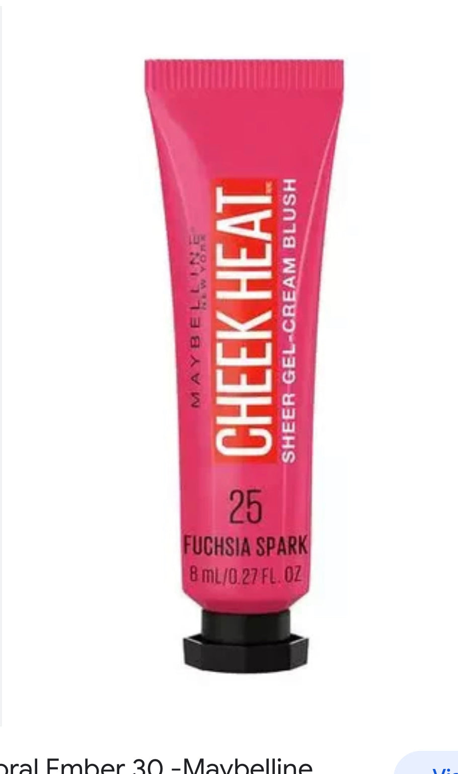 Maybelline  cheek heat