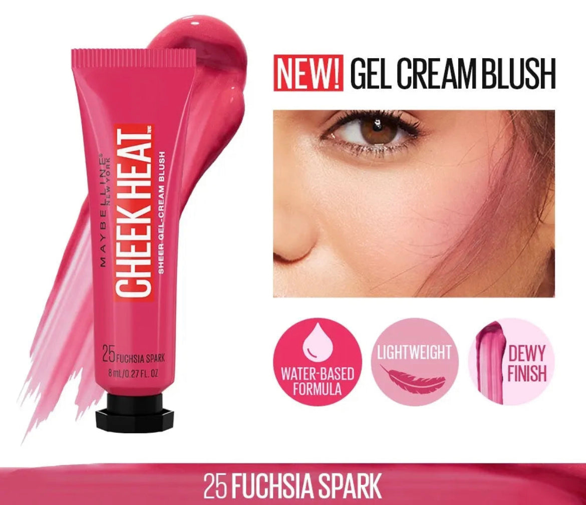 Maybelline  cheek heat