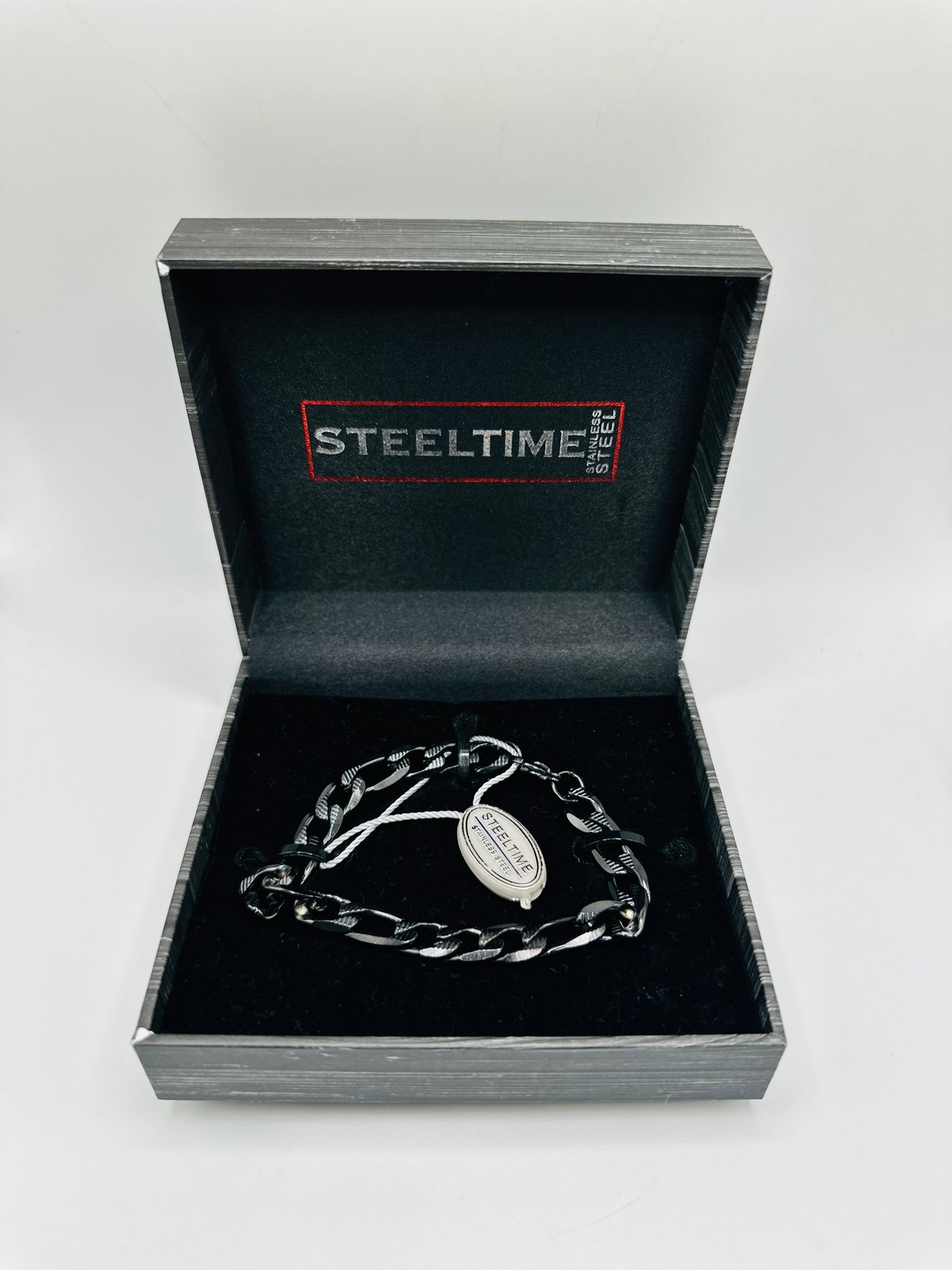 Steel time bracelet