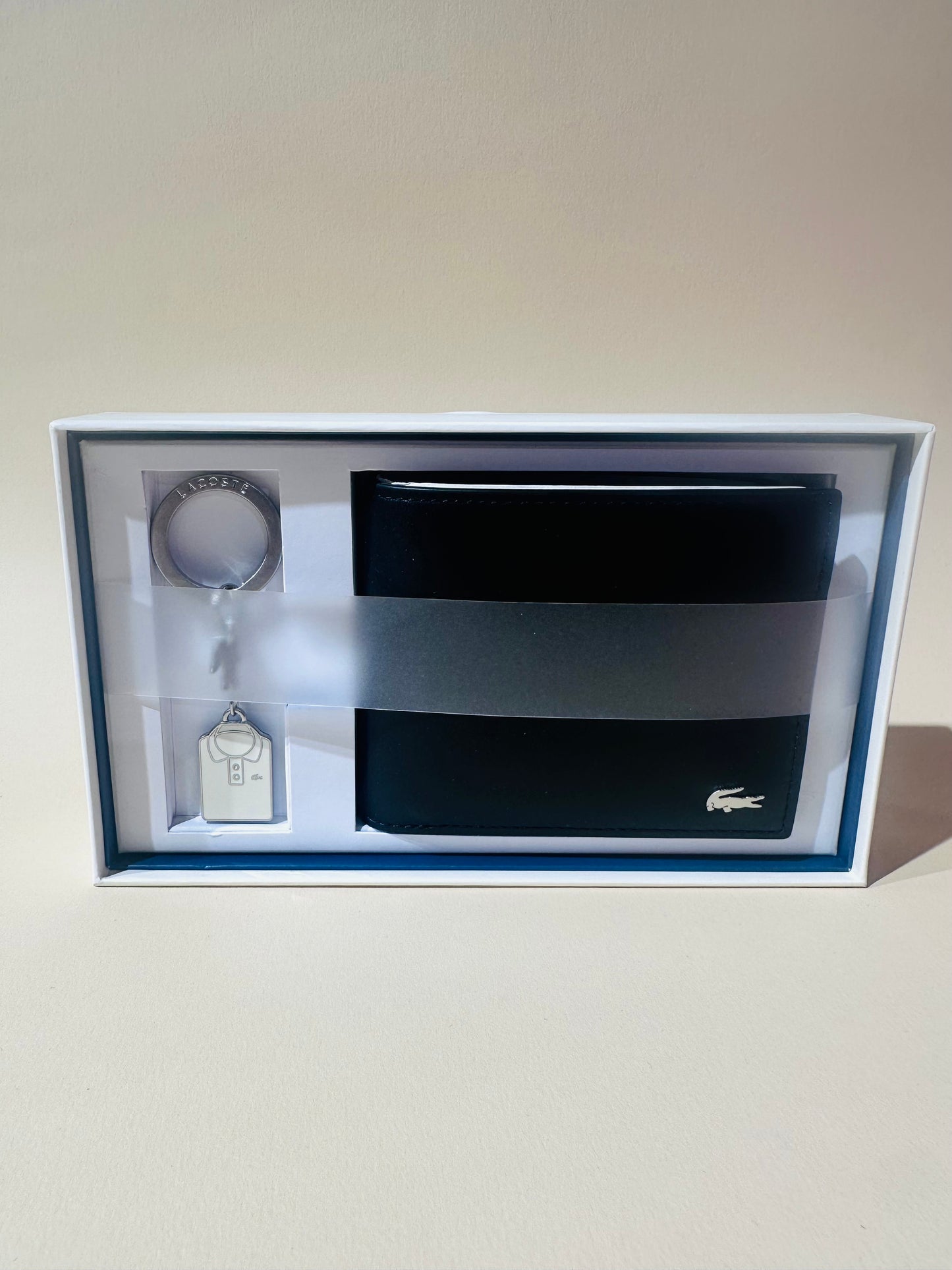 Lacoste wallet & keychain set