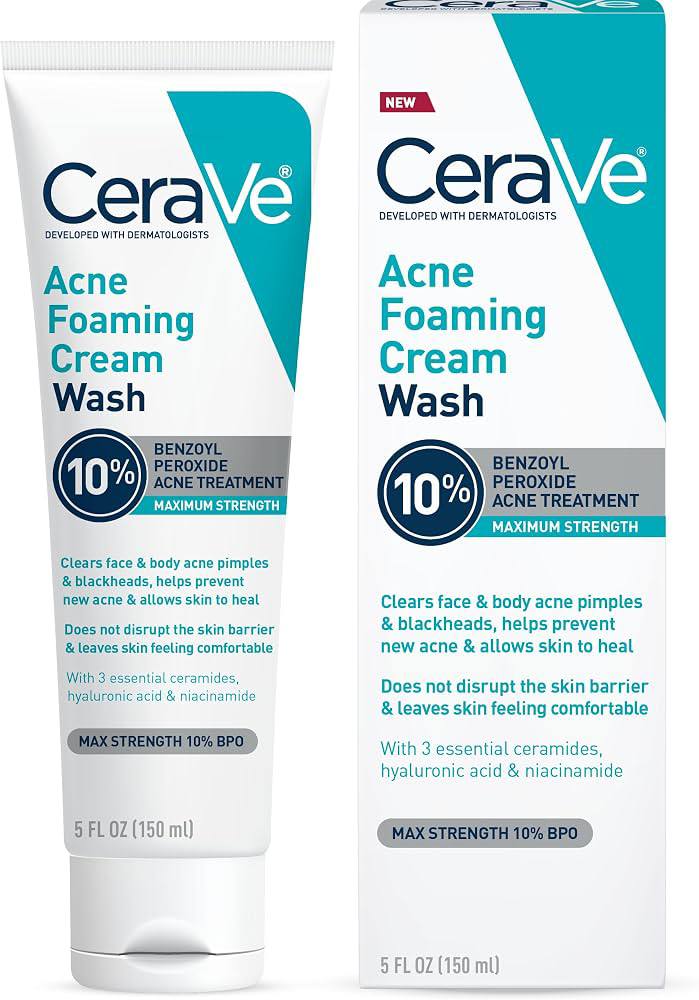 Cerave Foaming Acne Face and Body Wash