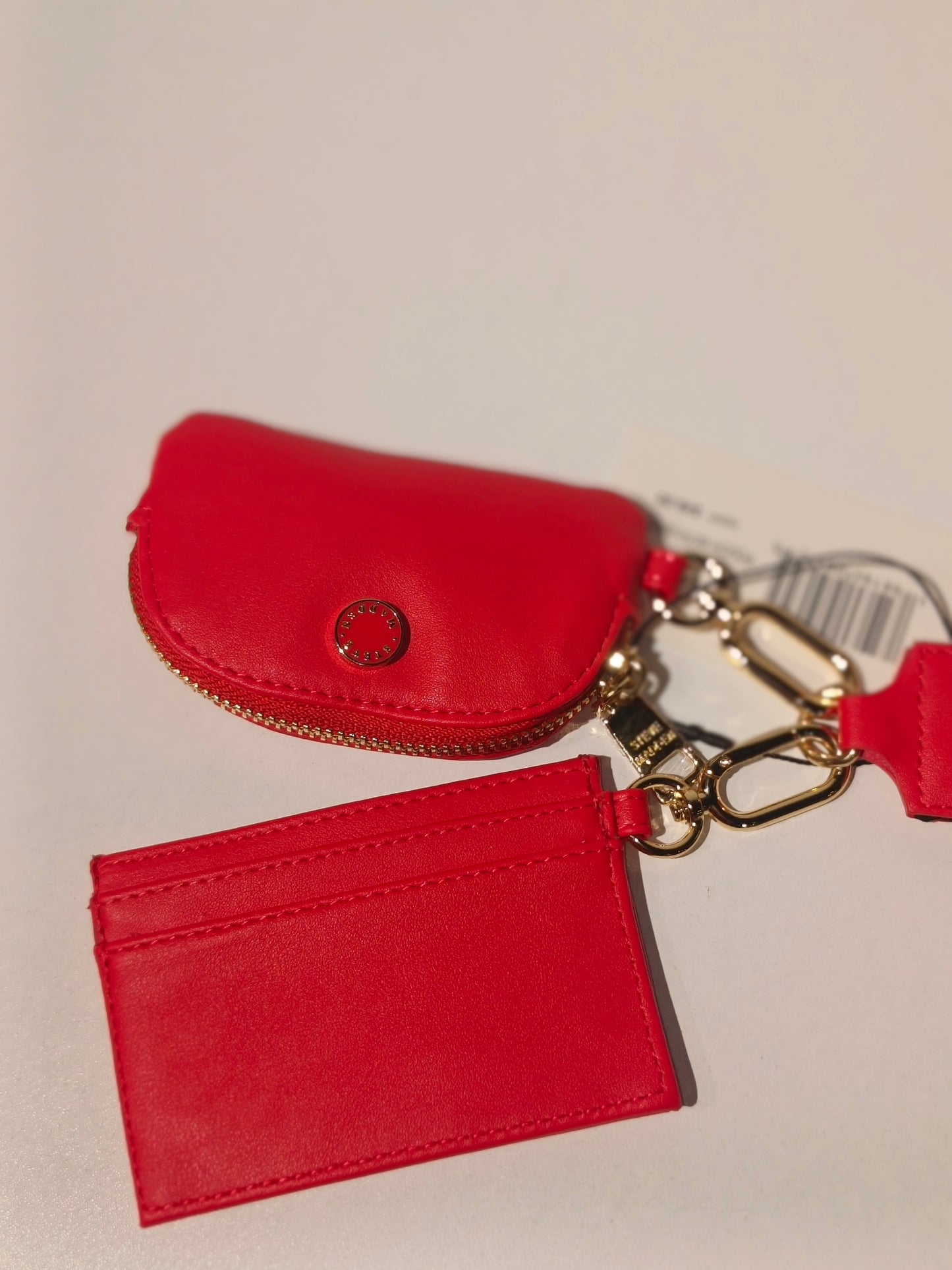 Steve Madden card holder and key chain