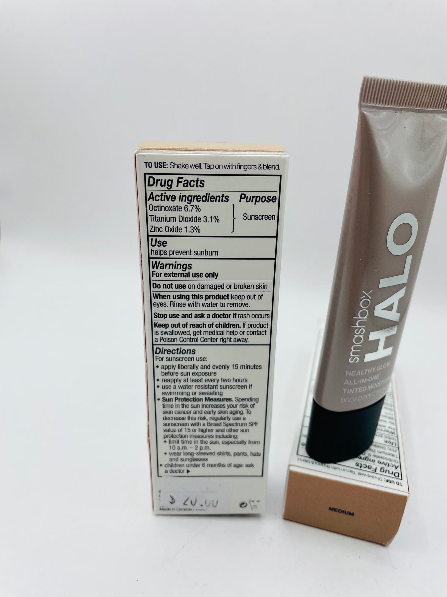 Smashbox Halo tinted moisturizer