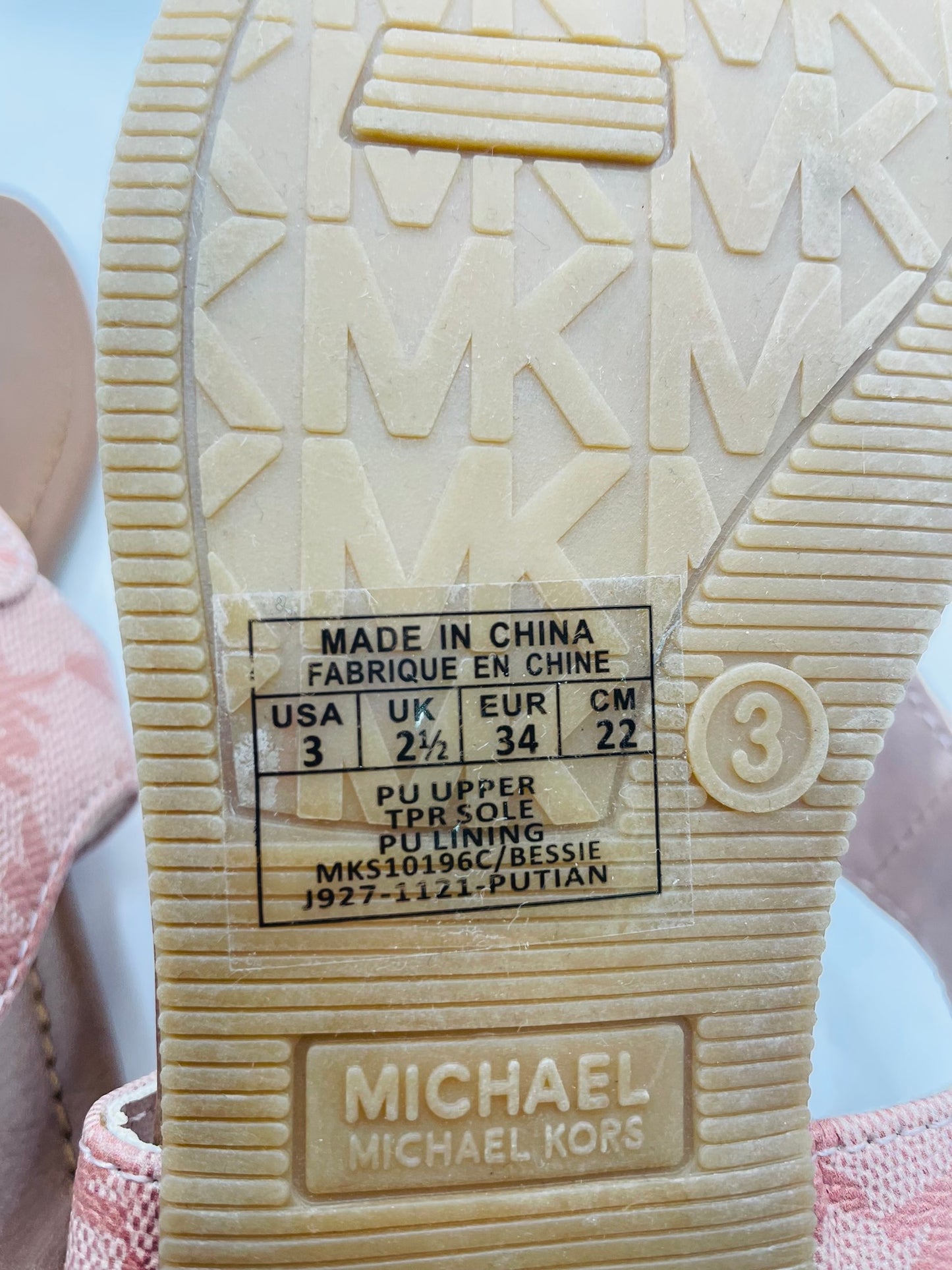 Michael kors kids sandal