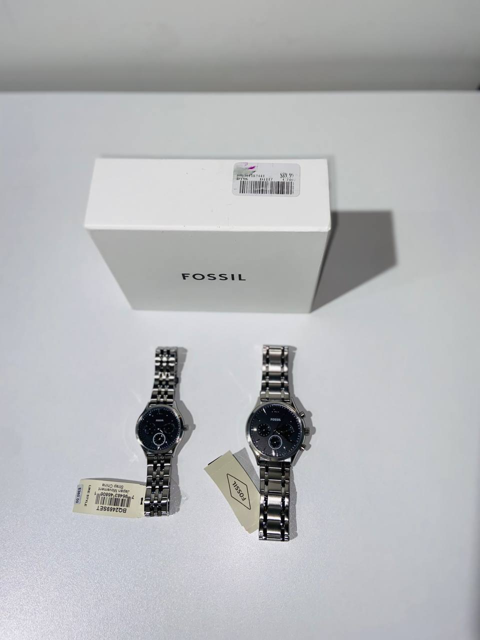 Fossil couple watch