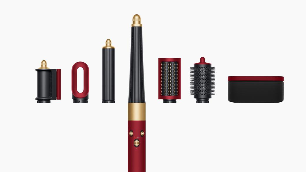 Dyson Airwrap i.d.™ Multi-Styler and Dryer in the Red Velvet / Gold