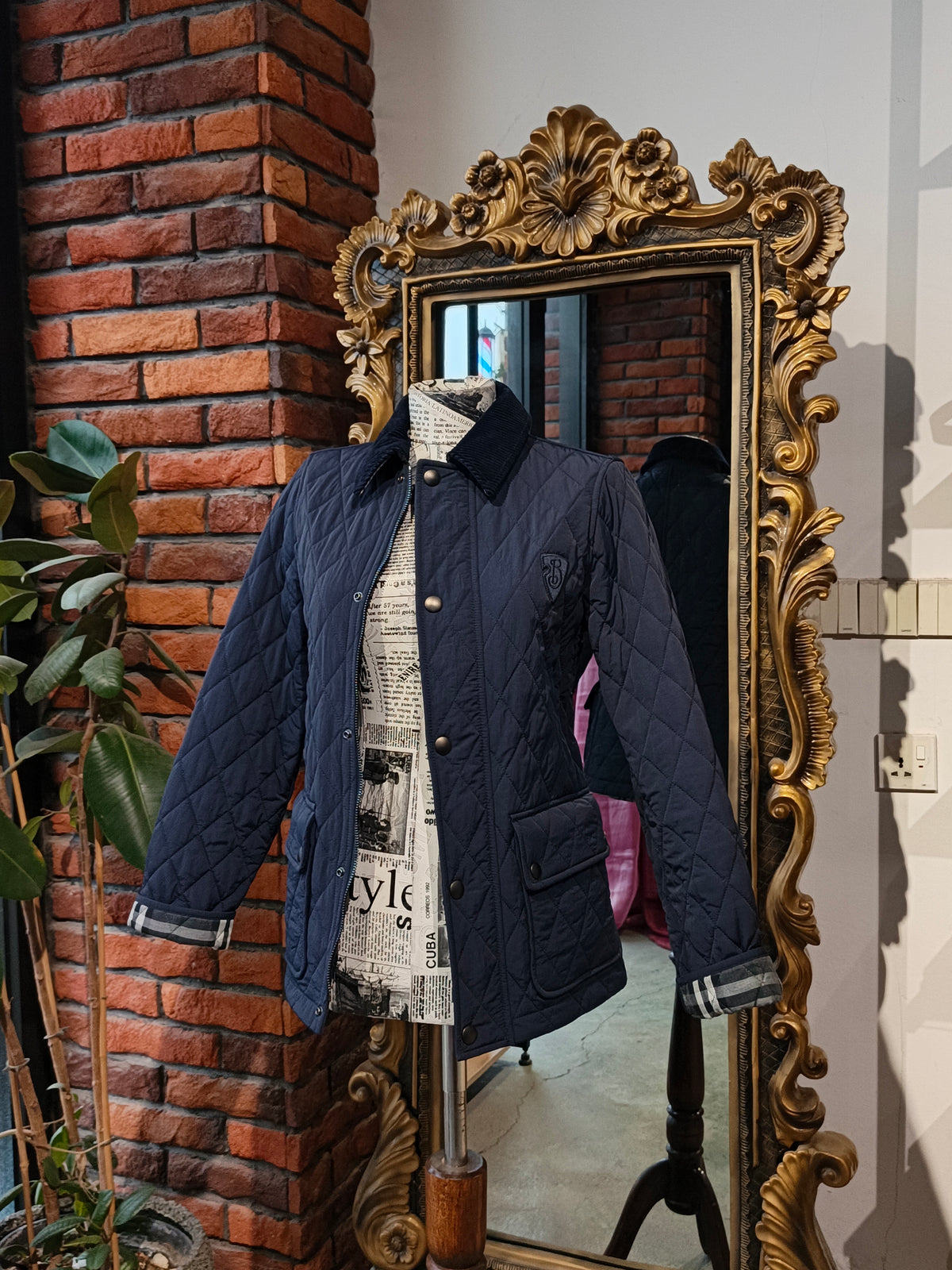 Burberry coat size Xsmall