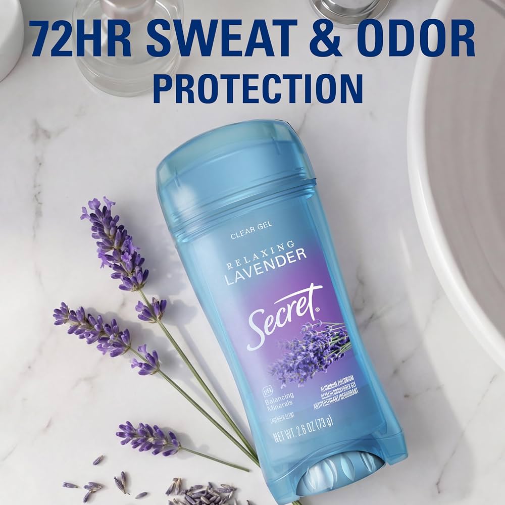 Secret Anti-Perspirant Deodorant Clear Gel Luxe Lavender