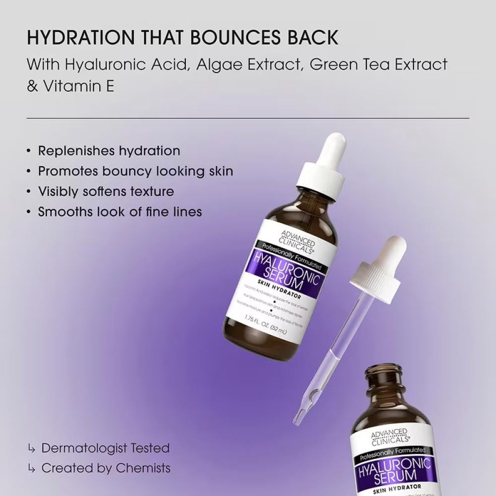 Advanced Clinicals Hyaluronic Serum
