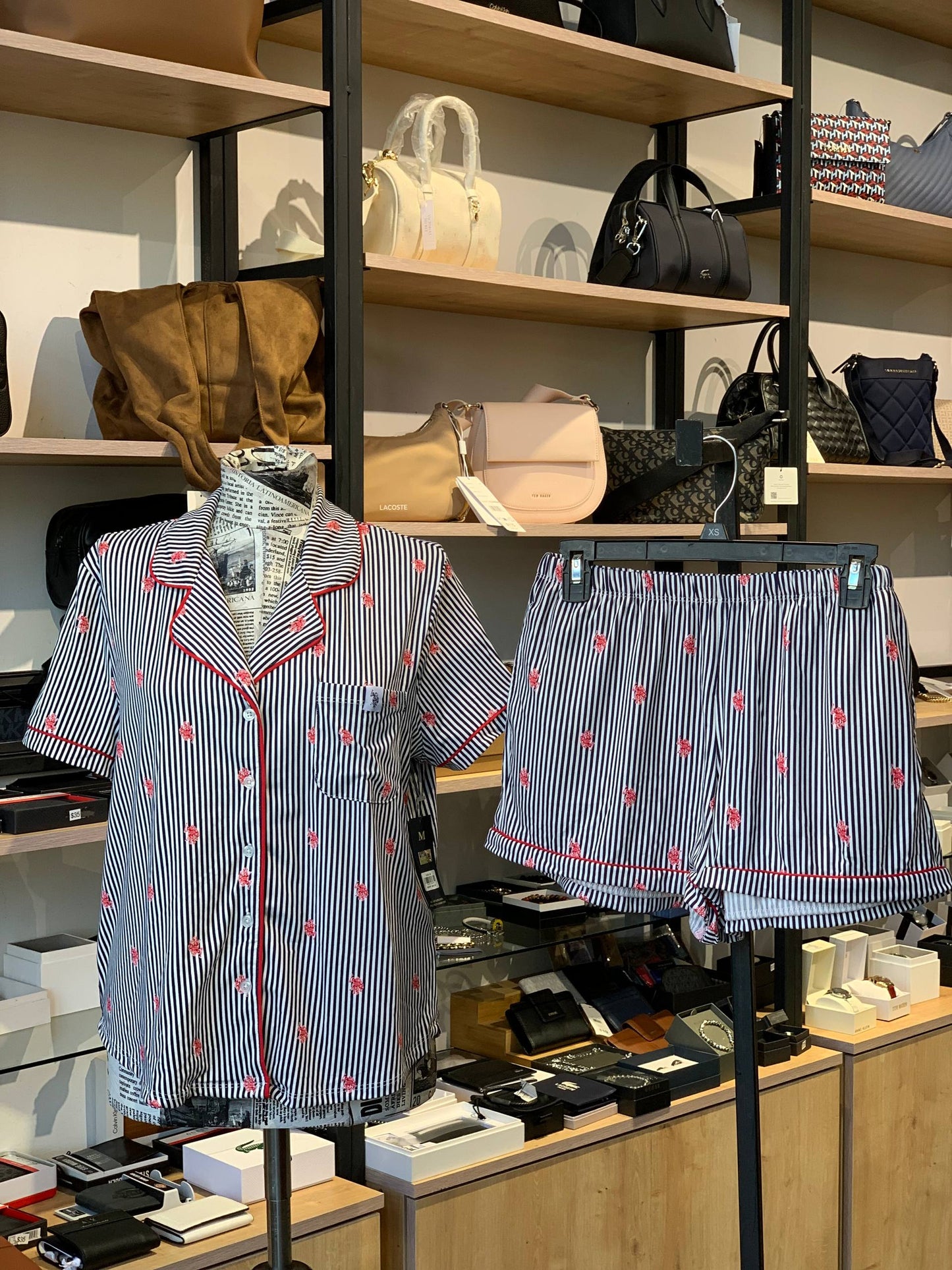 Us polo assn 3 piece pajama set