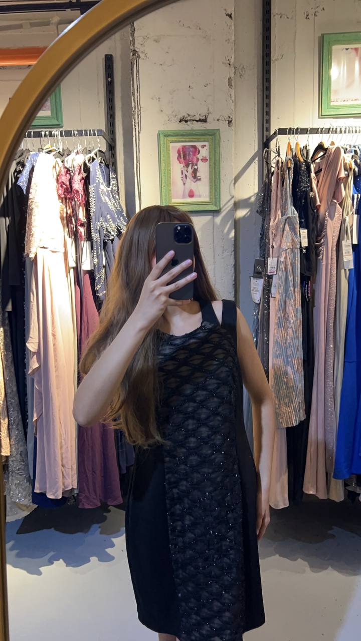 Connected apparel dress