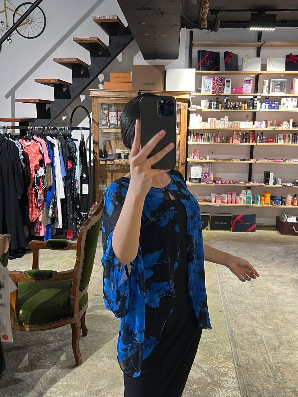 Connected apparel dress
