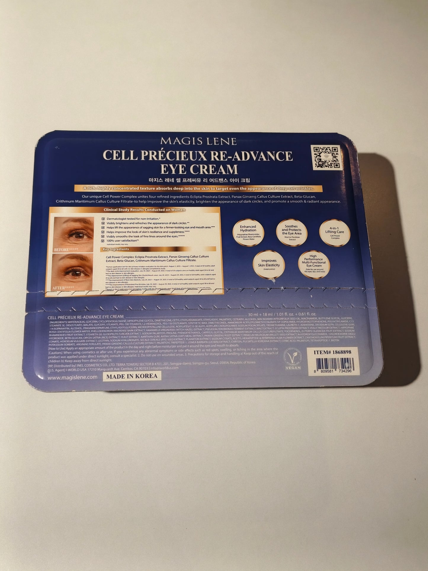 Magis Lene Cell Précieux Re-Advance Eye Cream set