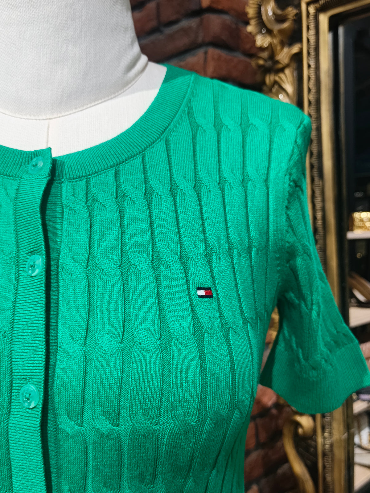 Tommy Hilfiger Short Sleeve Cardigan size Xsmall