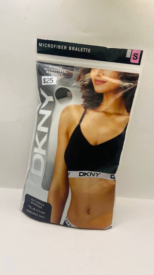 dkny bra set black