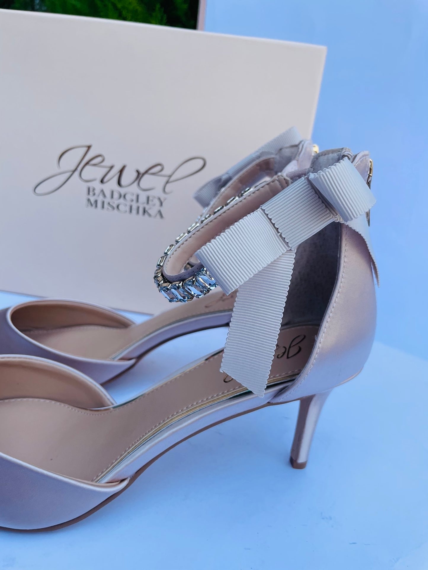 Jewel heels shoes