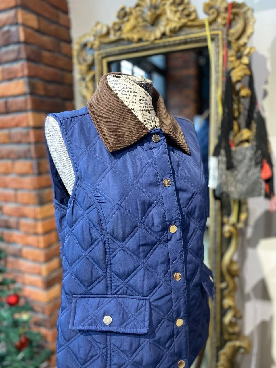 Jade and Ivory vest size small