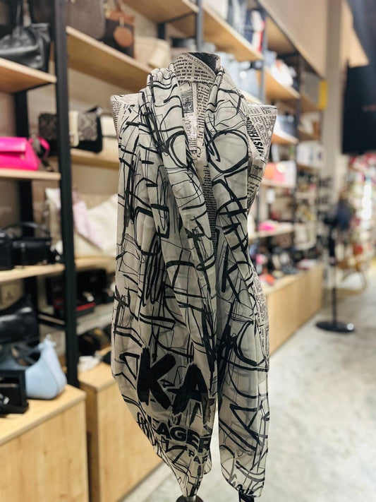 karl lagerfeld scarf