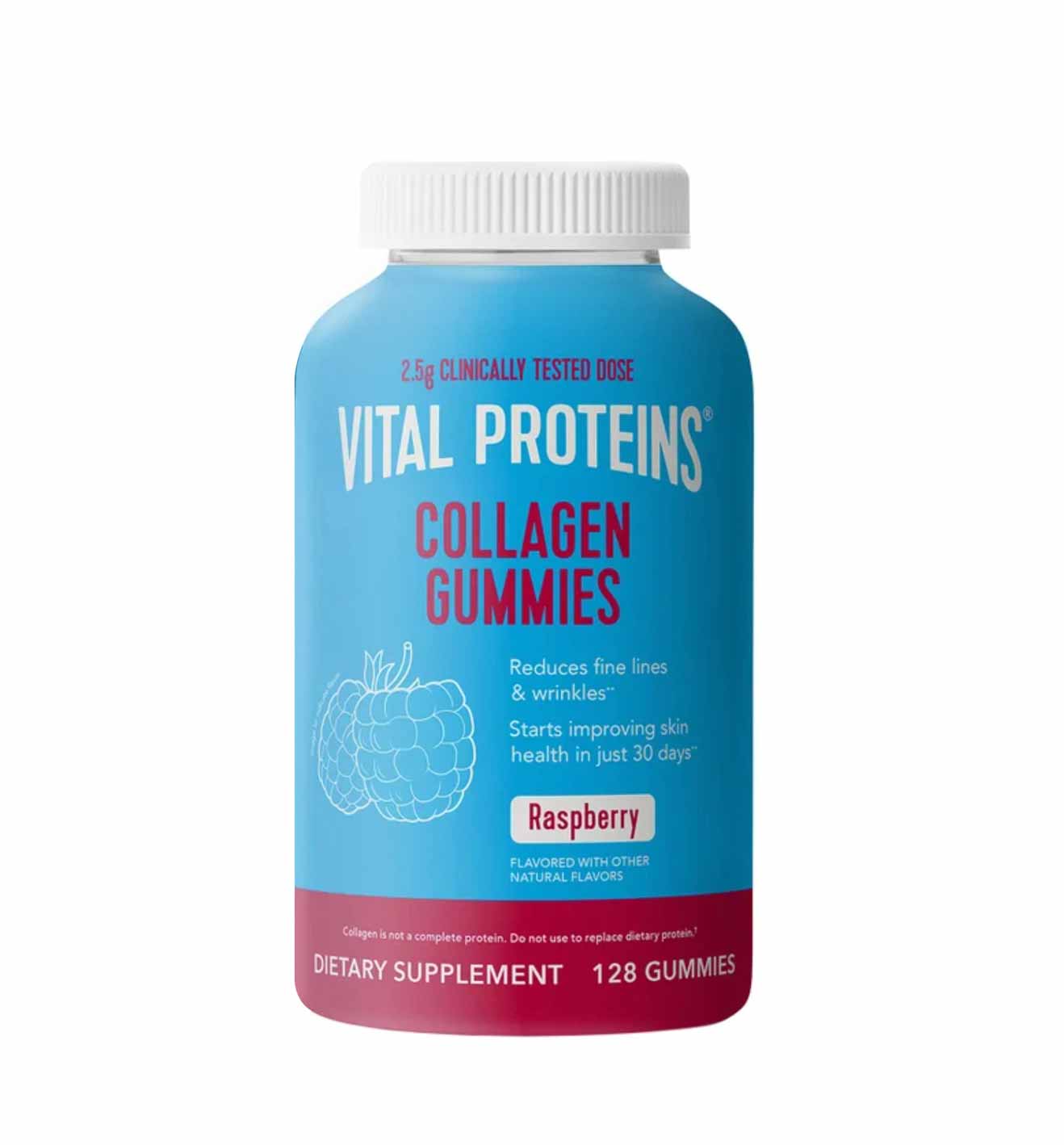 Vital Proteins Collagen Gummies Raspberry 128 Gummies