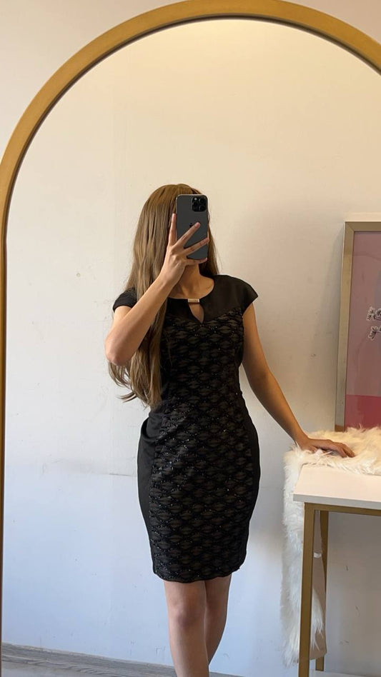 Connected apparel dress