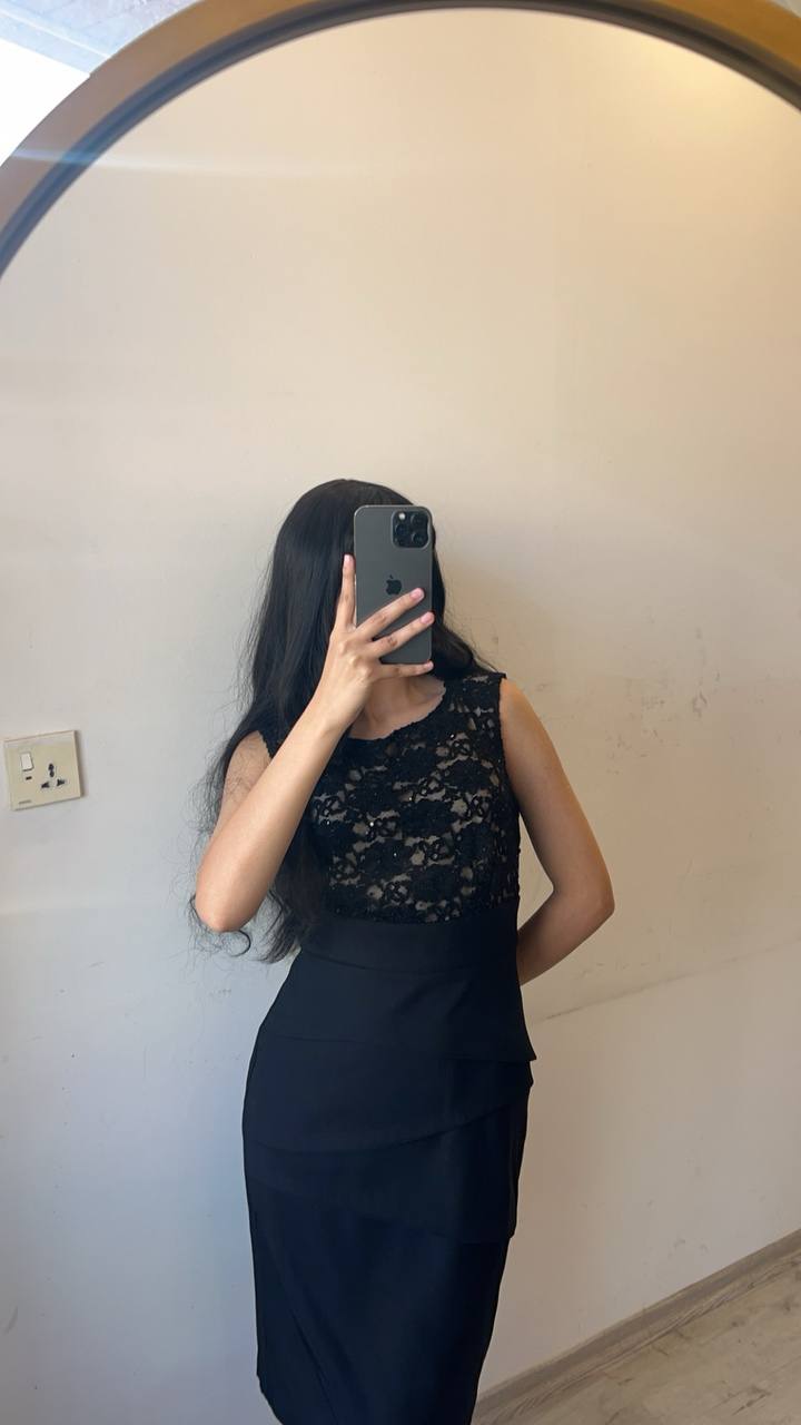 Connected apparel dress
