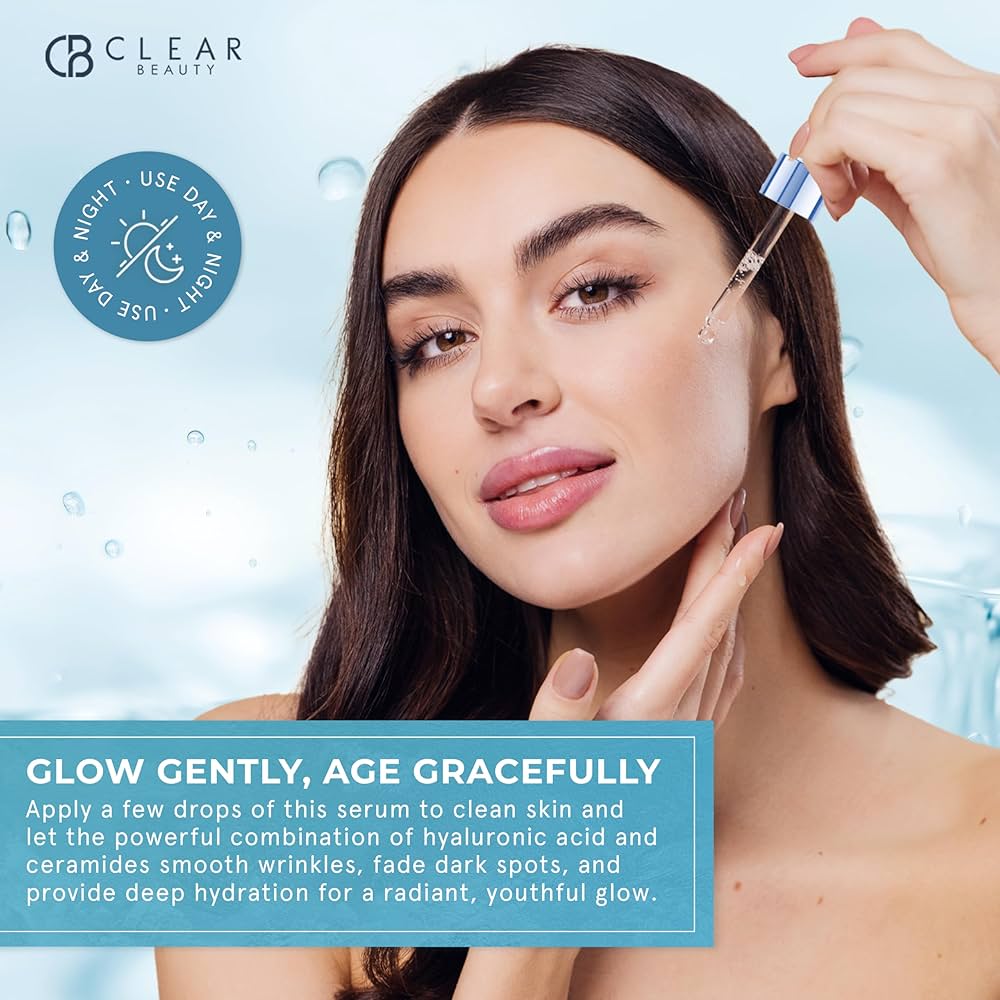 Clear Beauty Ceramide & Hyaluronic Acid Face Serum