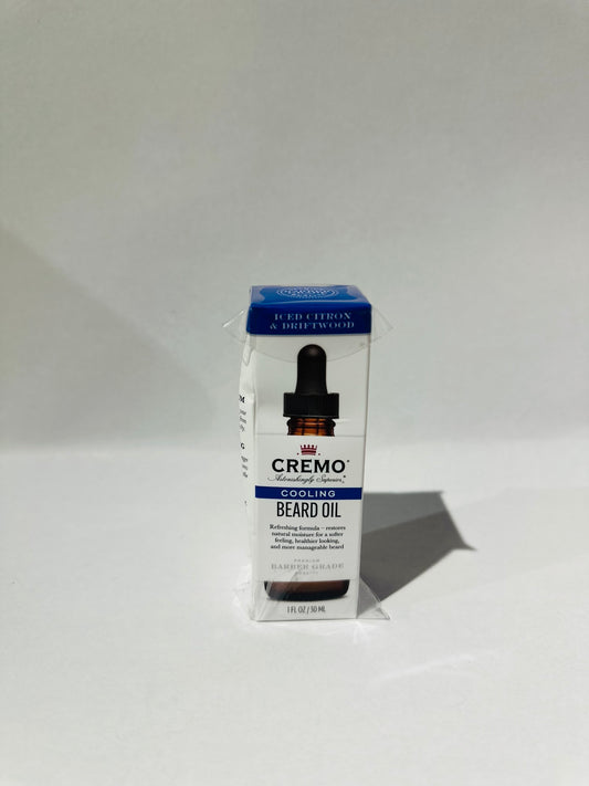 Cremo cooling beard oil