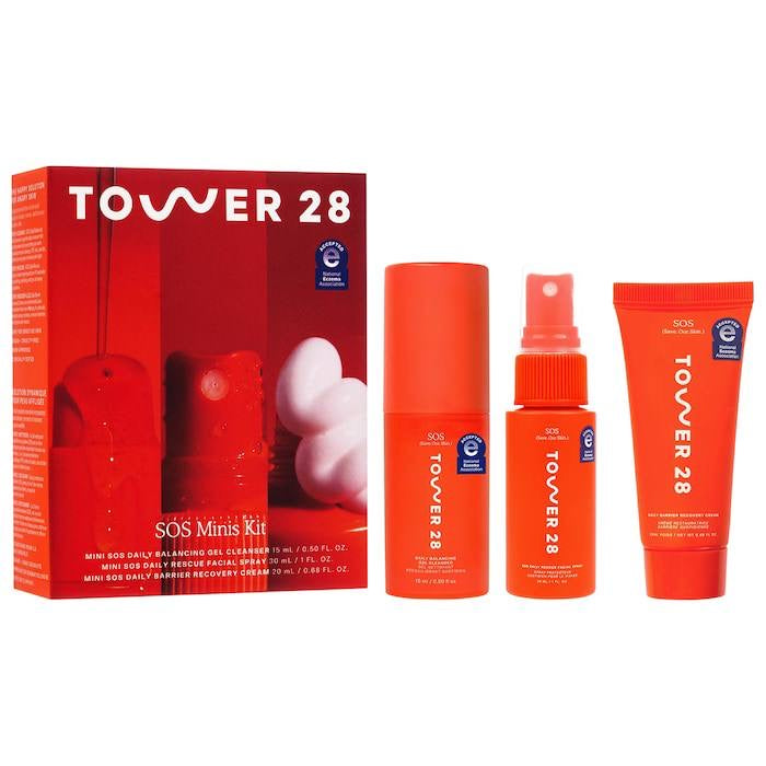 Tower 28 Beauty mini sos skincare bestsellers set