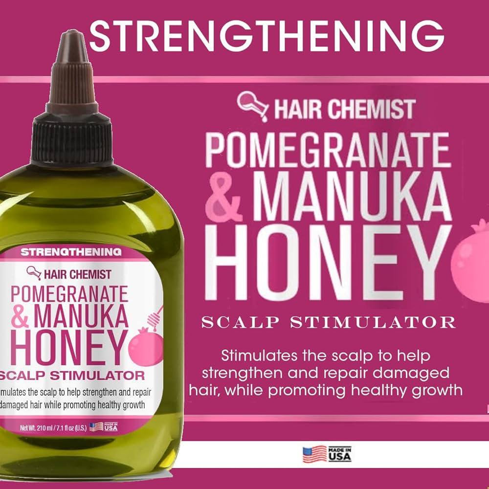 Hair chemist pomegranate & manuka honey scalp stimulator