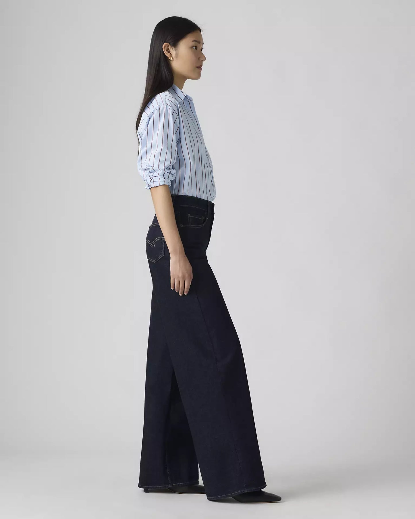 Levis 728 HIGH-RISE WIDE-LEG WOMEN'S JEANS size 32/32