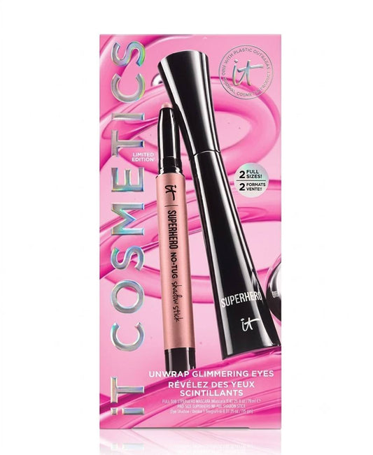 IT Cosmetics Unwrap Glimmering Eyes Mascara & Eyeshadow Stick Makeup Set