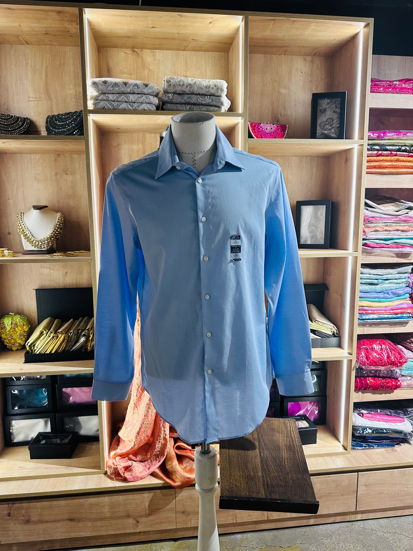 Calvin Klein blouse size (32/33) (large) slim fit