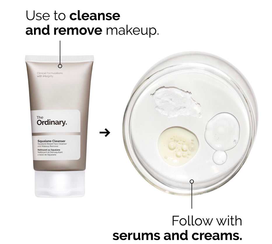 The ordinary  squalane  cleanser
