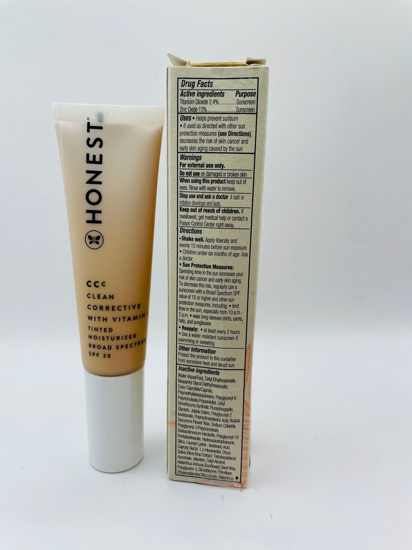 Honest cc clean corrective with vitamin c