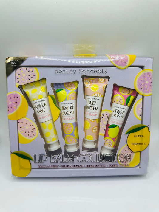 Beauty concepts lip balm collection