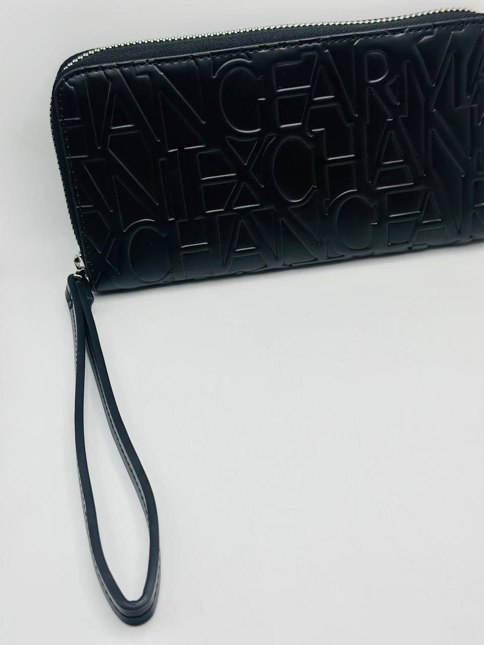 Armani exchange wallet black